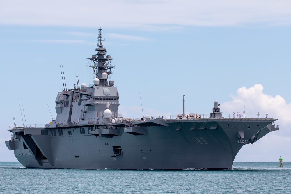 Japan Maritime Self-Defense Force helicopter destroyer JS Izumo (DDH-184)