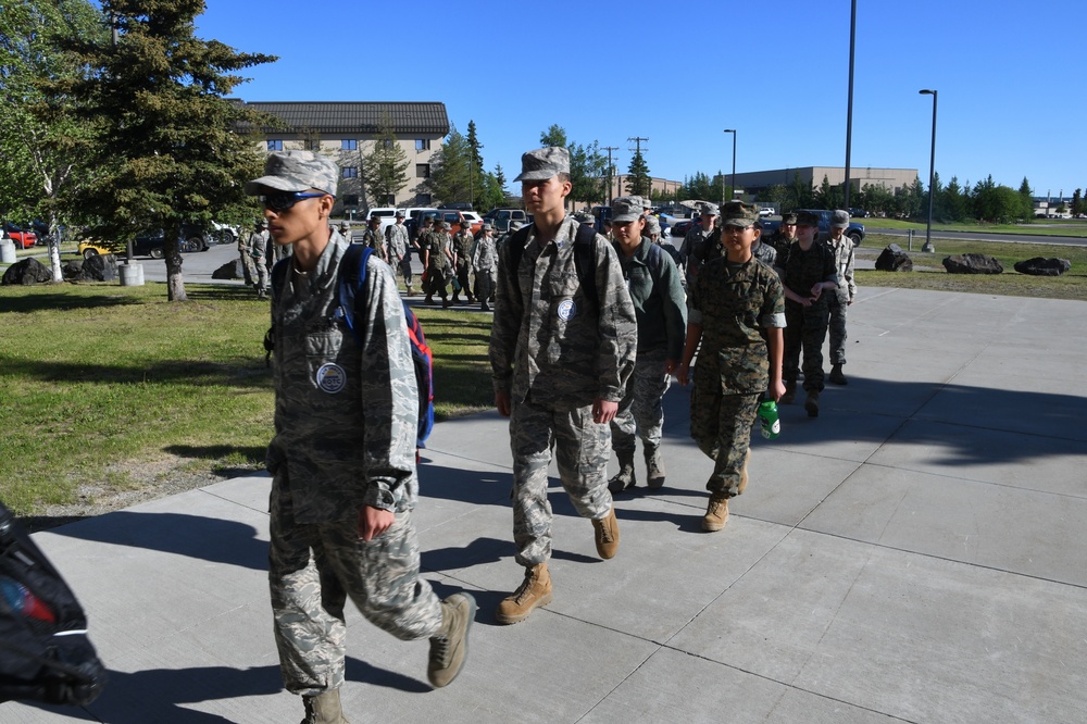 Interior Alaska JROTC visits 168th Wing