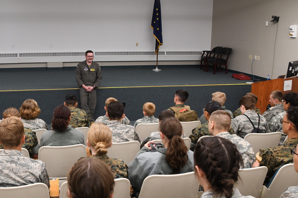 Interior Alaska JROTC visits 168th Wing