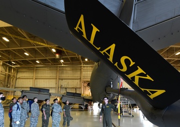 Interior Alaska JROTC visits 168th Wing