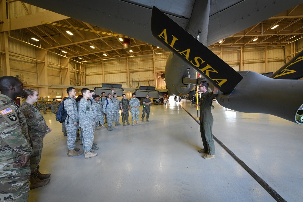 Interior Alaska JROTC visits 168th Wing