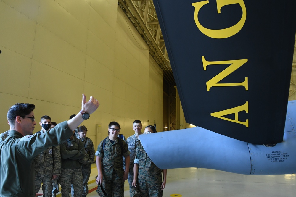 Interior Alaska JROTC visits 168th Wing