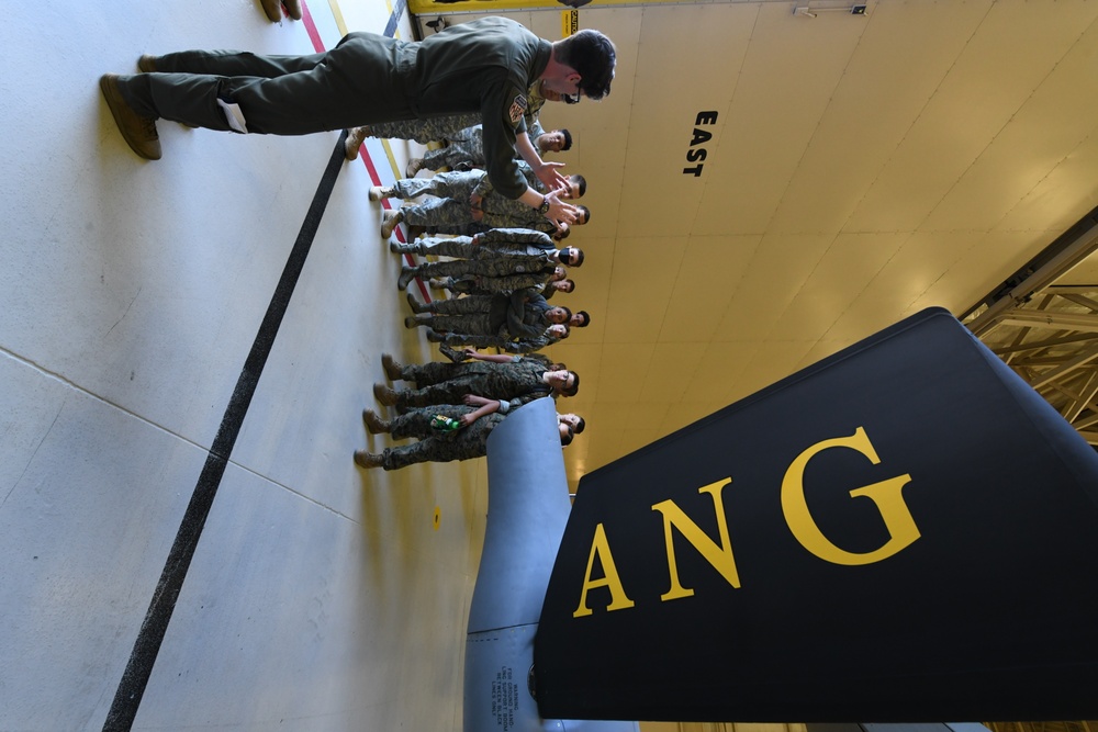 Interior Alaska JROTC visits 168th Wing