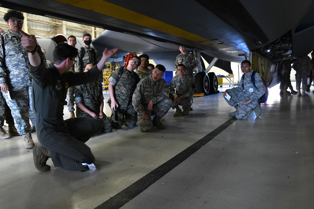 Interior Alaska JROTC visits 168th Wing