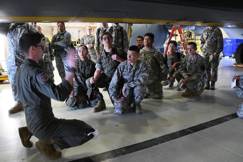 Interior Alaska JROTC visits 168th Wing