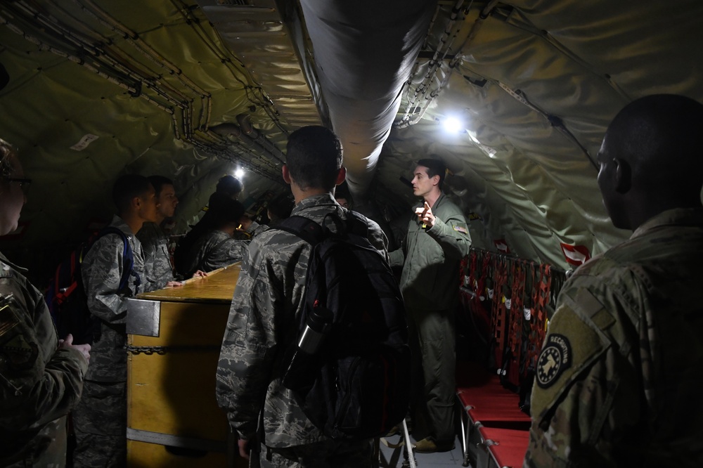 Interior Alaska JROTC visits 168th Wing