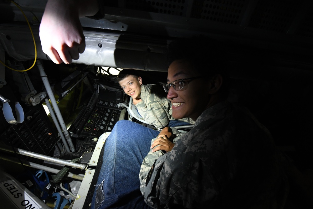 Interior Alaska JROTC visits 168th Wing