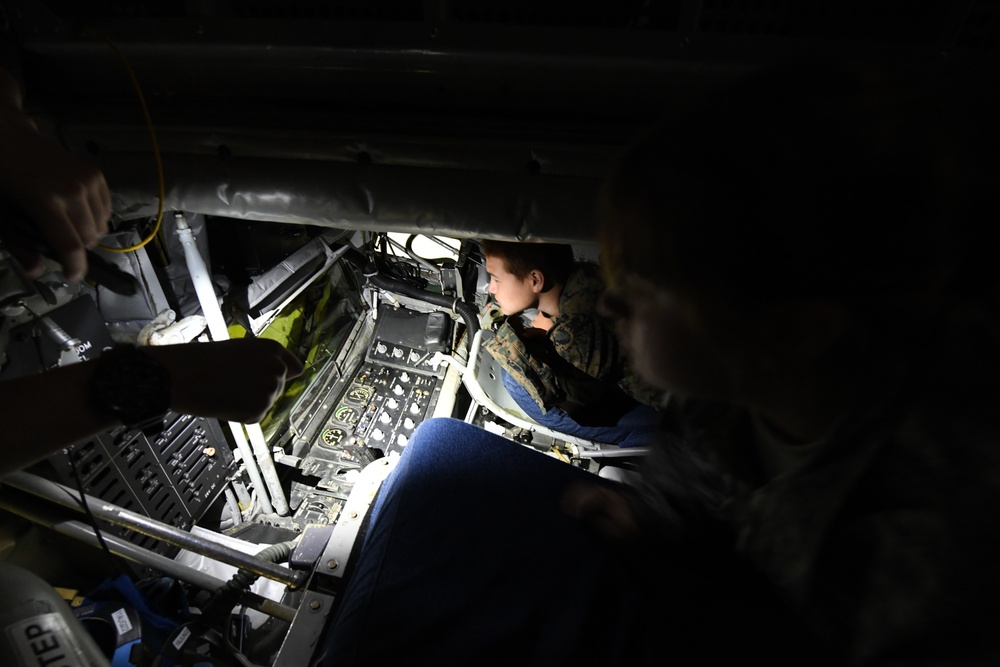 Interior Alaska JROTC visits 168th Wing