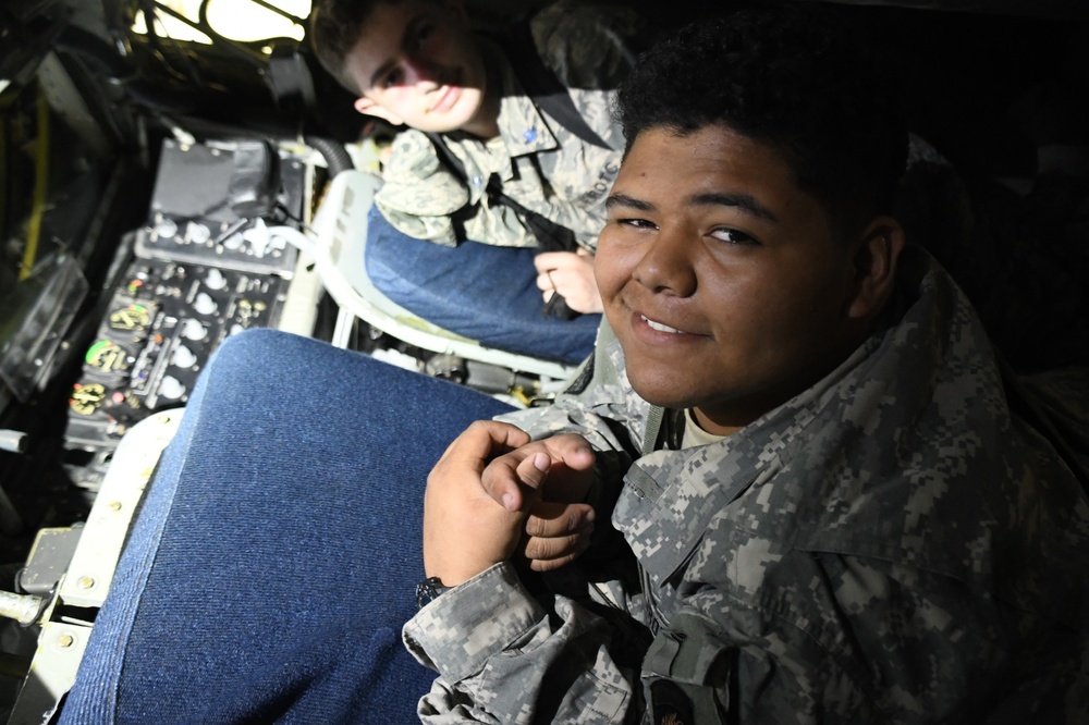 Interior Alaska JROTC visits 168th Wing