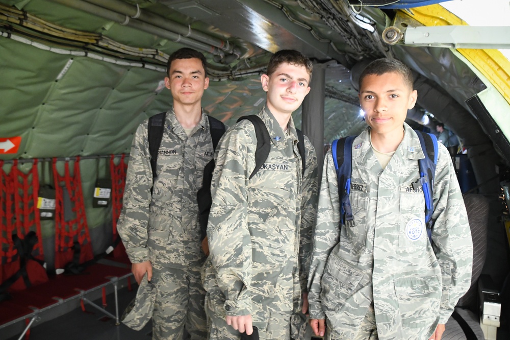 Interior Alaska JROTC visits 168th Wing