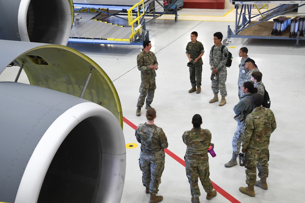 Interior Alaska JROTC visits 168th Wing