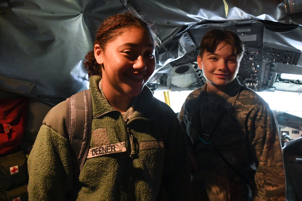 Interior Alaska JROTC visits 168th Wing