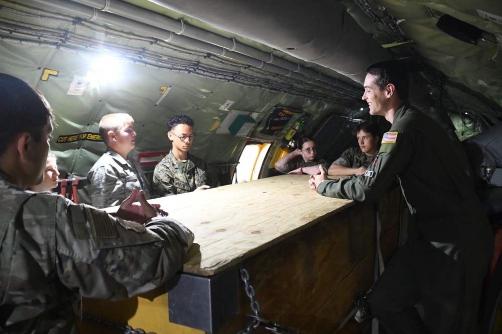 Interior Alaska JROTC visits 168th Wing