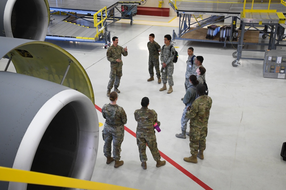 Interior Alaska JROTC visits 168th Wing