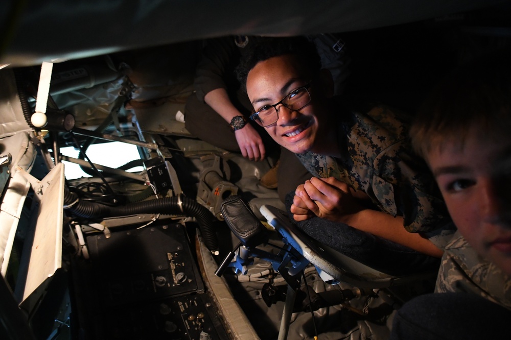 Interior Alaska JROTC visits 168th Wing