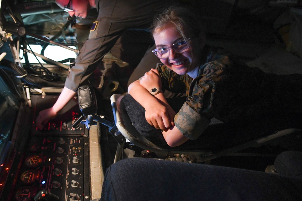 Interior Alaska JROTC visits 168th Wing