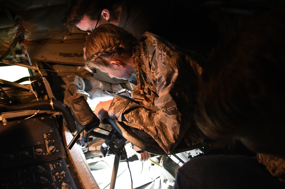 Interior Alaska JROTC visits 168th Wing