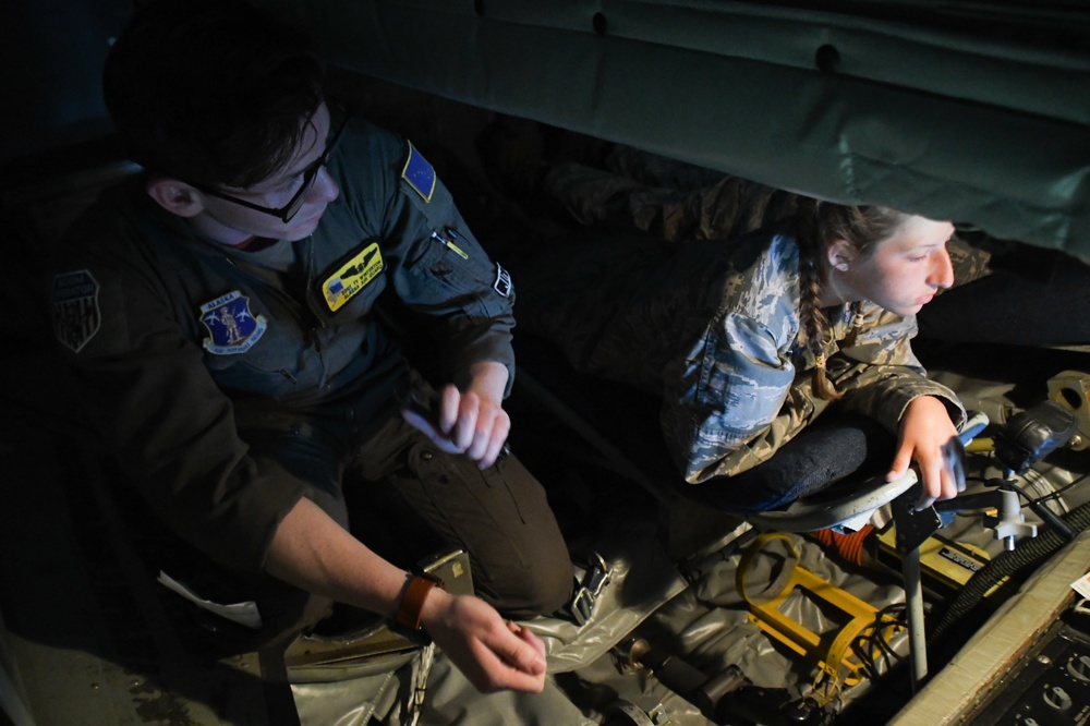 Interior Alaska JROTC visits 168th Wing