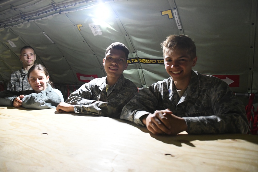 Interior Alaska JROTC visits 168th Wing