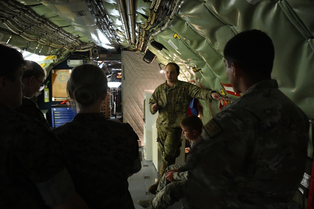 Interior Alaska JROTC visits 168th Wing