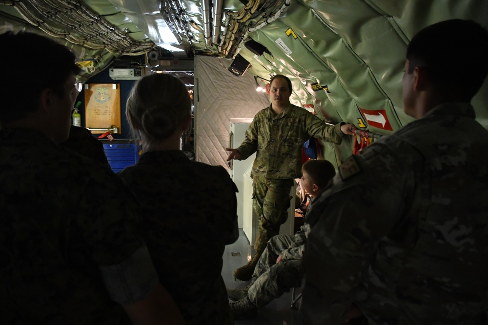 Interior Alaska JROTC visits 168th Wing