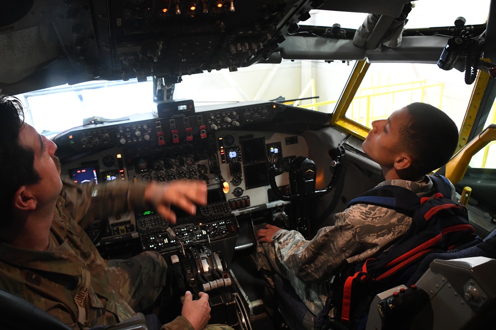 Interior Alaska JROTC visits 168th Wing