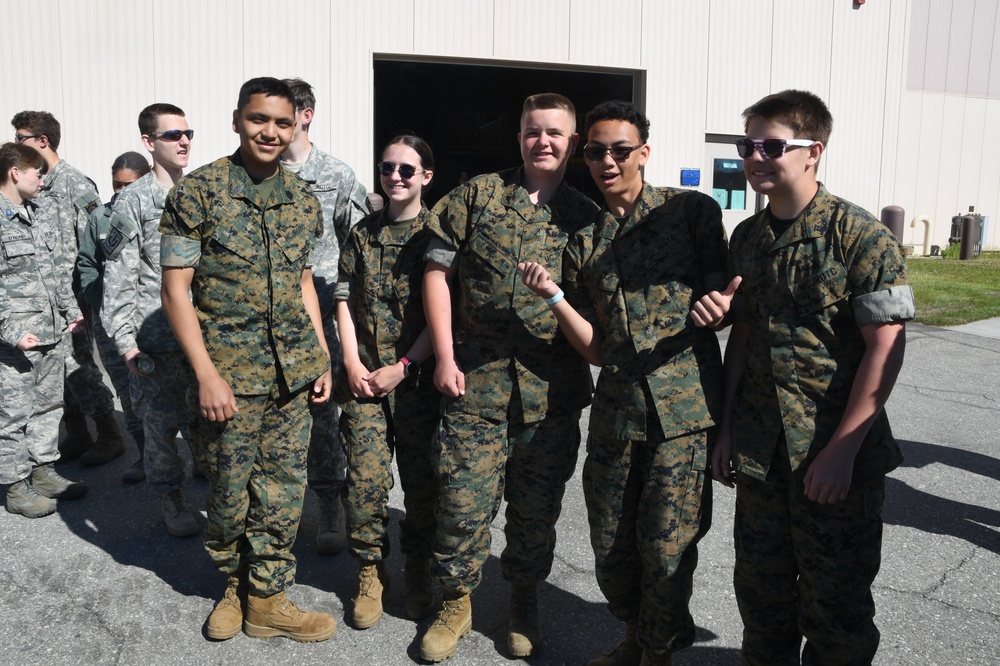 Interior Alaska JROTC visits 168th Wing