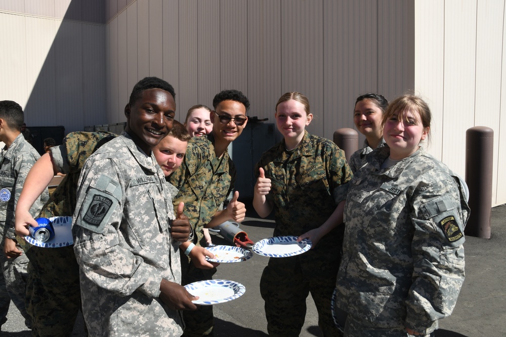 Interior Alaska JROTC visits 168th Wing