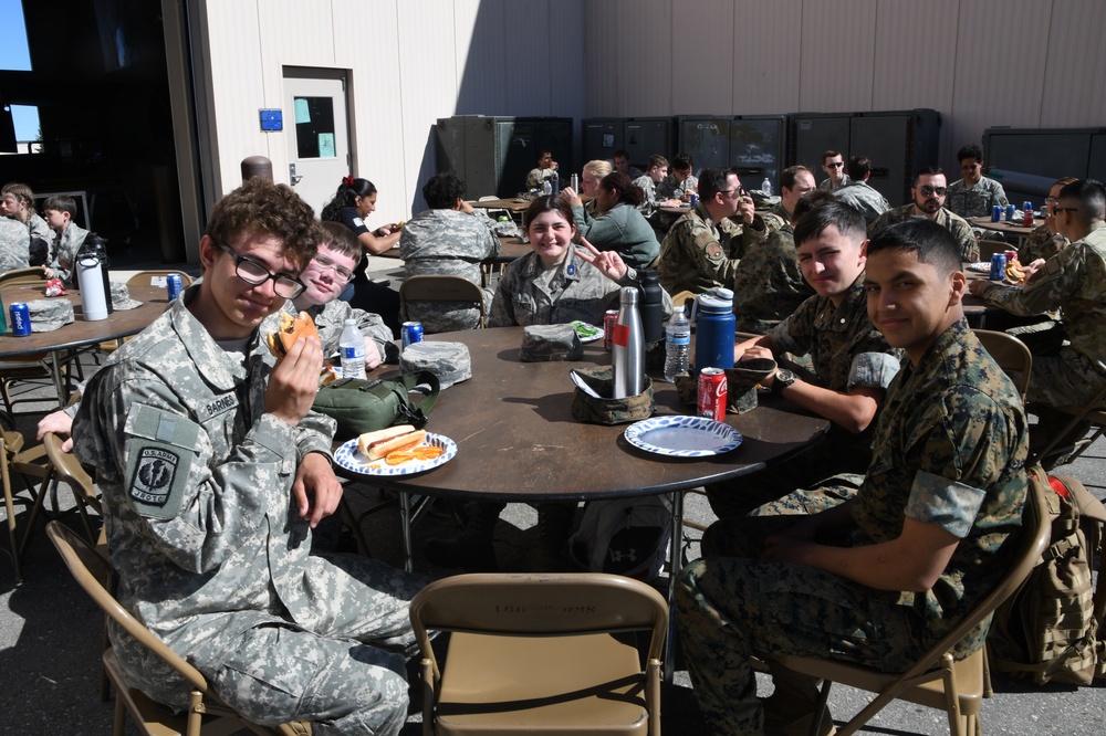 Interior Alaska JROTC visits 168th Wing