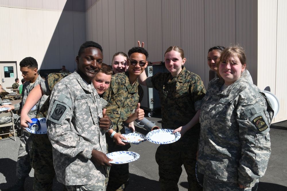 Interior Alaska JROTC visits 168th Wing