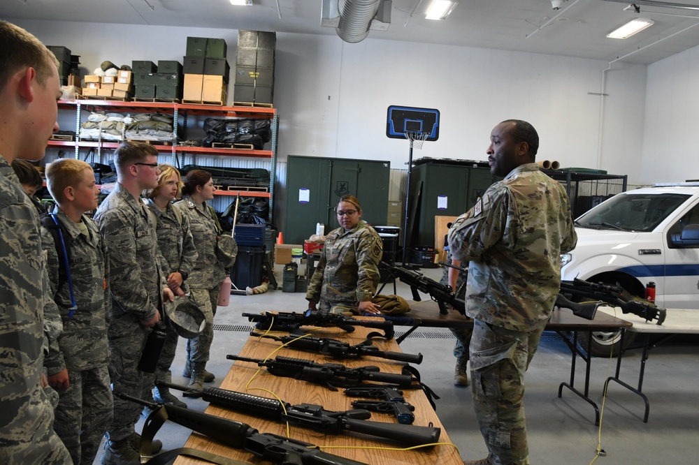 Interior Alaska JROTC visits 168th Wing