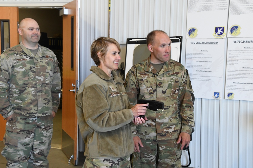 Interior Alaska JROTC visits 168th Wing