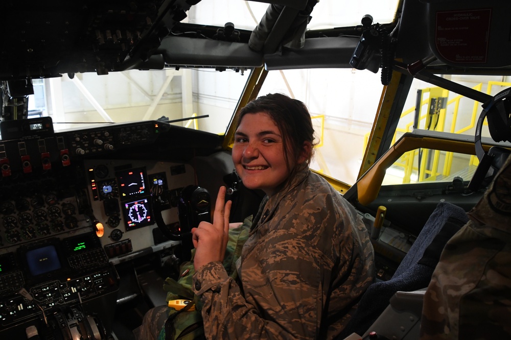 Interior Alaska JROTC visits 168th Wing