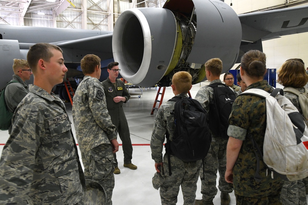 Interior Alaska JROTC visits 168th Wing