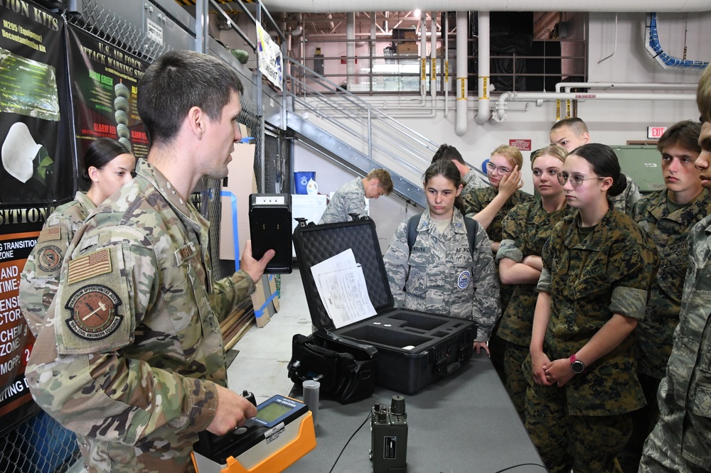 Interior Alaska JROTC visits 168th Wing