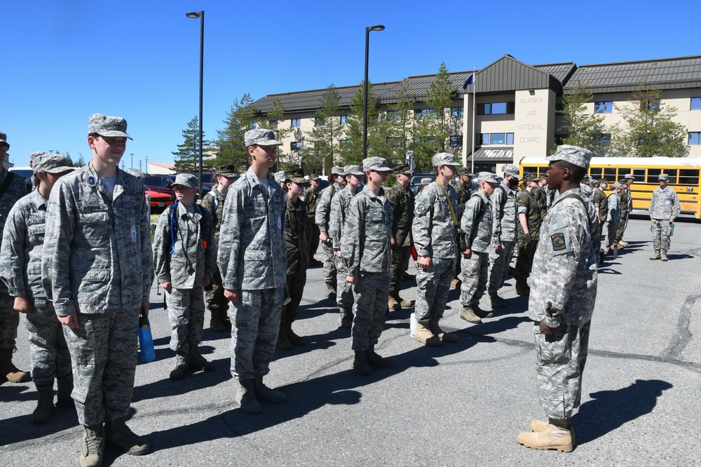 Interior Alaska JROTC visits 168th Wing