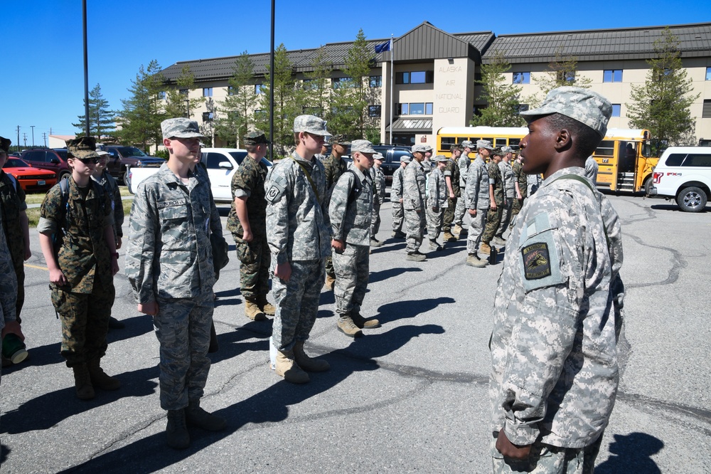 Interior Alaska JROTC visits 168th Wing