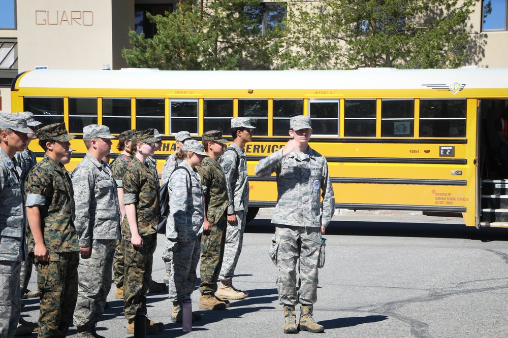 Interior Alaska JROTC visits 168th Wing