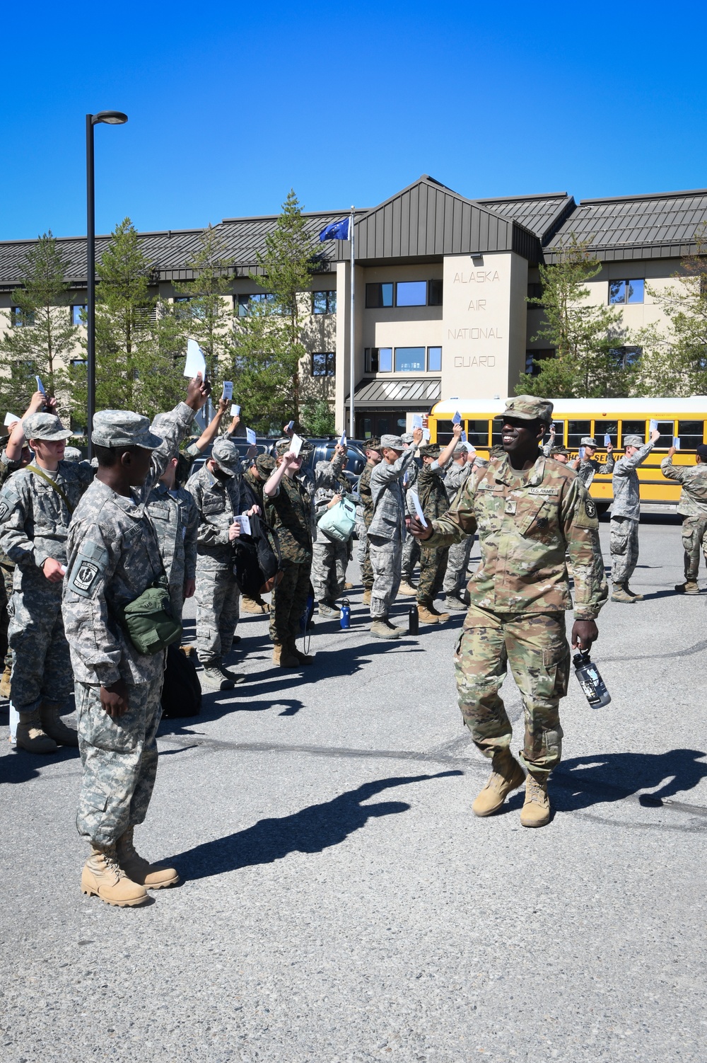 Interior Alaska JROTC visits 168th Wing