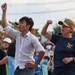 U.S. Pacific Fleet Band and Members of the JMSDF Band Perform at Song Cau Stadium in Vietnam during Pacific Partnership 2022