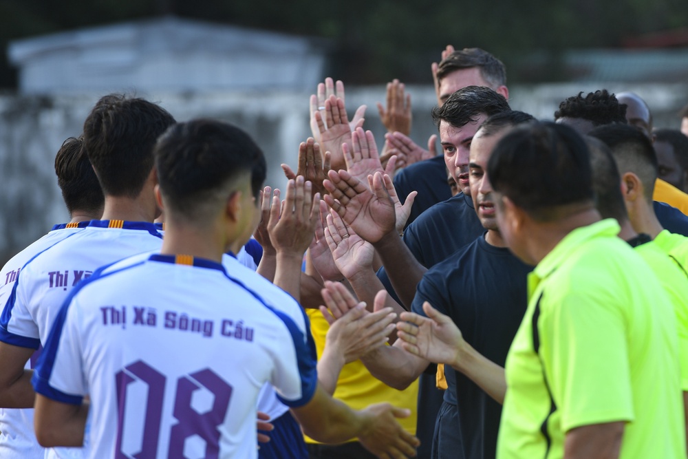 U.S. Navy Sailors participate in Host Nation Outreach Event during Pacific Partnership 2022