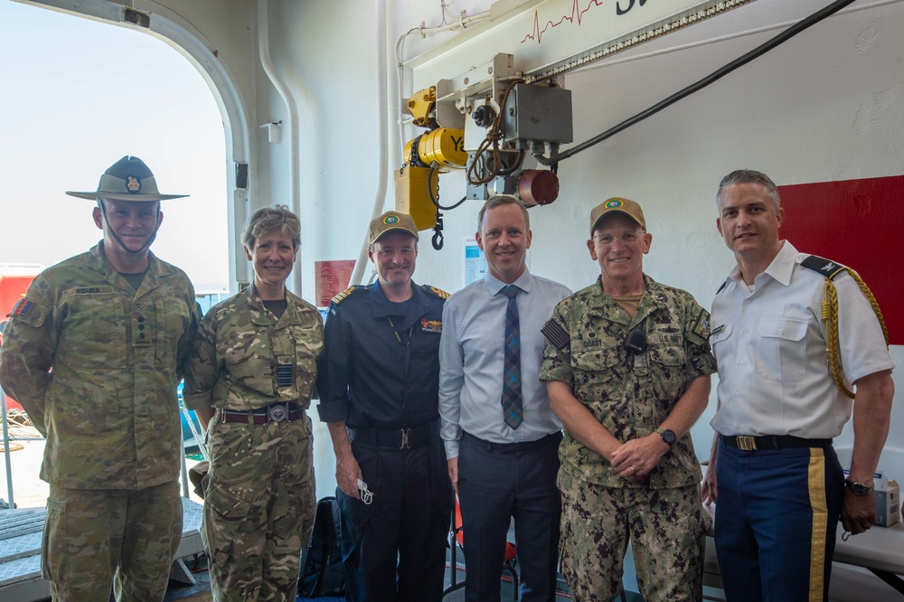 British Ambassador to Vietnam Visits USNS Mercy During Pacific Partnership 2022