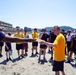 CFAY Sailors pick up trash at the Zushi Beach clean-up