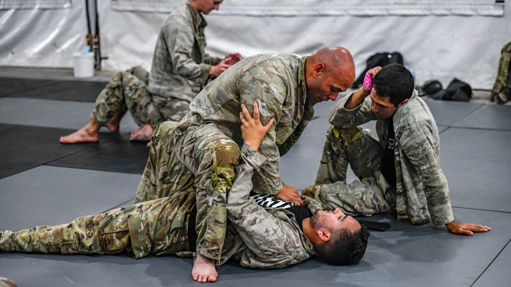 378th ESFS Defenders participate in Task Force Hurricane combative training
