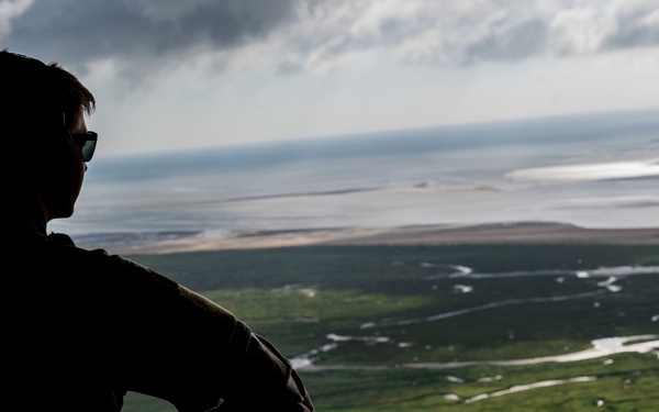 MC-130J over Normandy, France