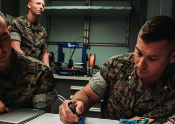 II MEF Innovation Campus hosts an additive manufacturing course with 4th Marine Aircraft Wing