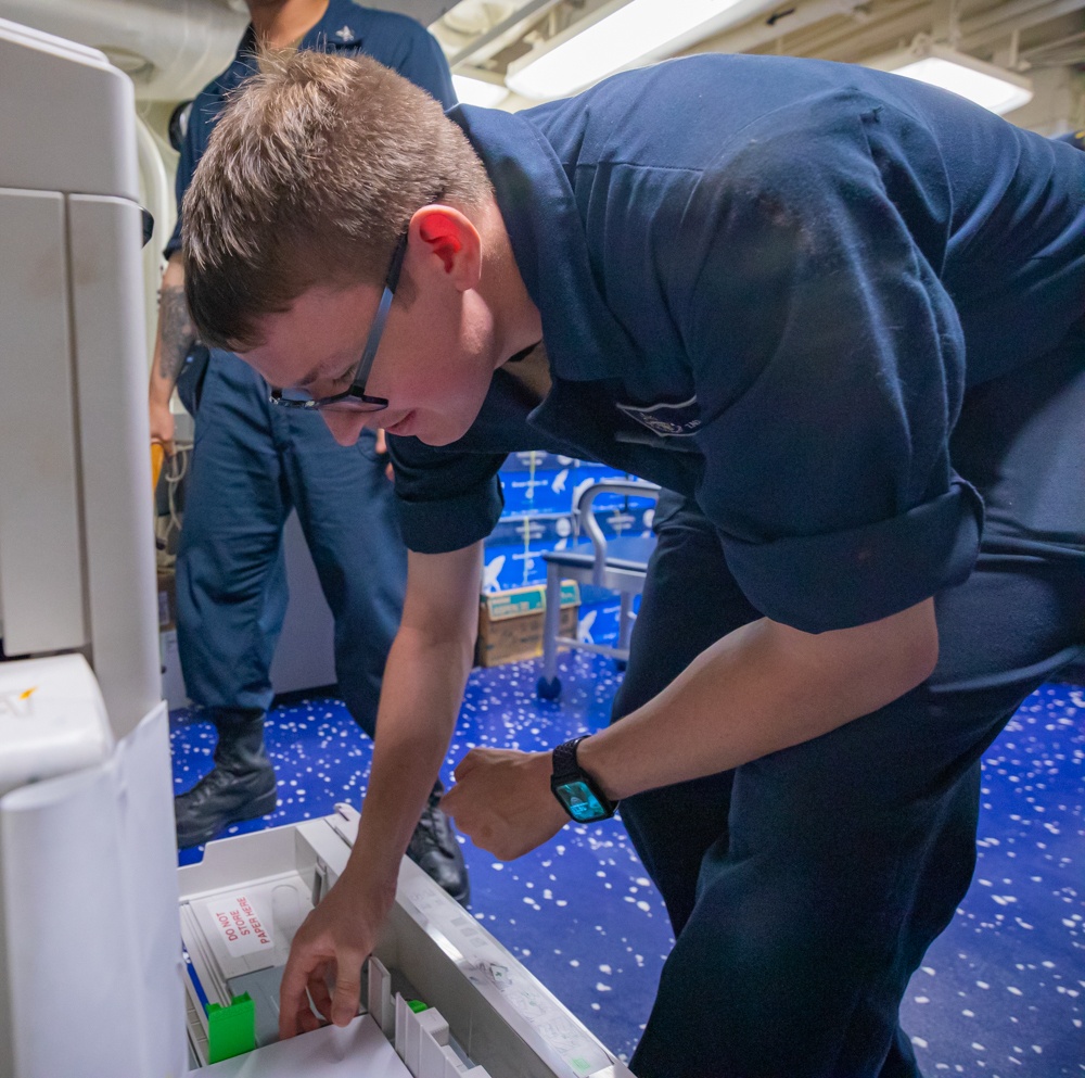 USS Antietam (CG 54) Ship’s Office