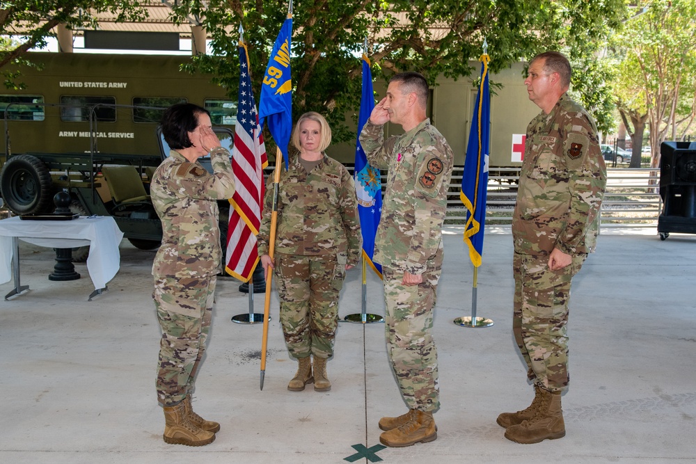 59th Training Group Change of Command 24 June 2022