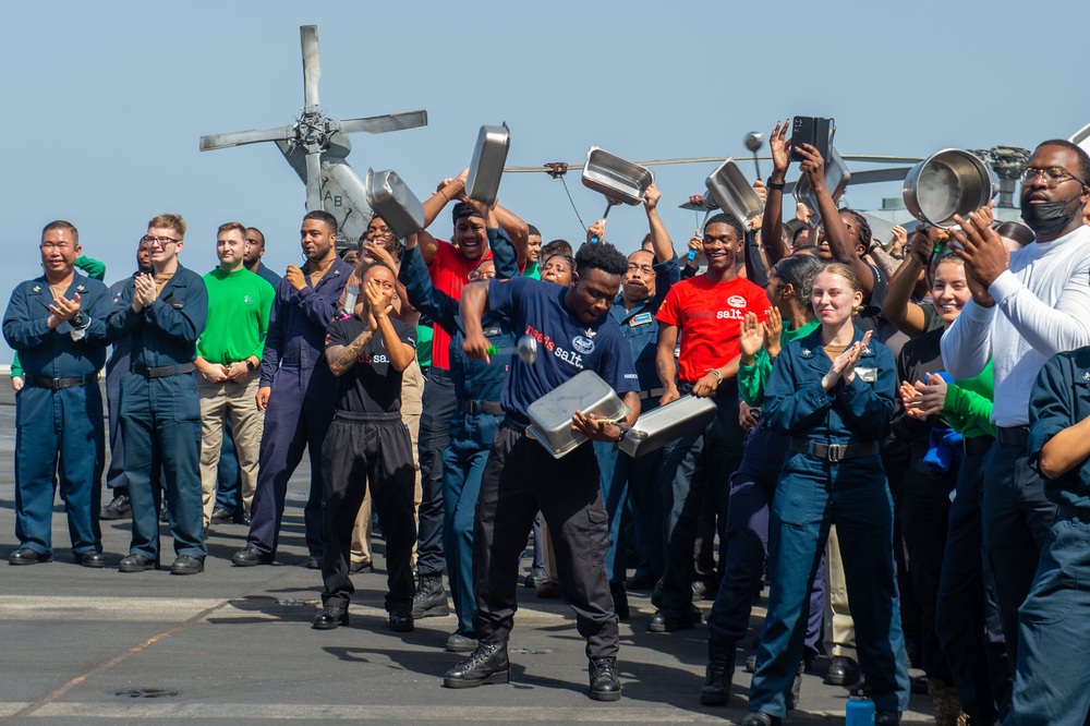 The Harry S. Truman Carrier Strike Group is on a scheduled deployment in the U.S. Naval Forces Europe area of operations, employed by U.S. Sixth Fleet to defend U.S., allied and partner interests.