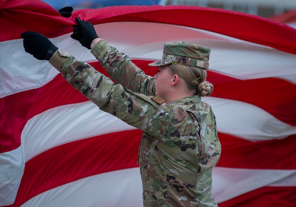 Commander's retreat ceremony